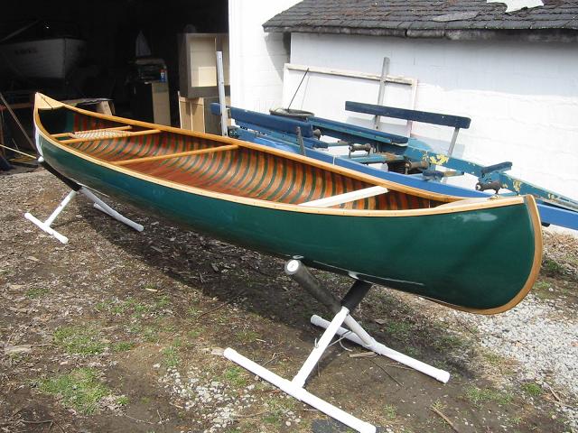 Stowe canoe restoration